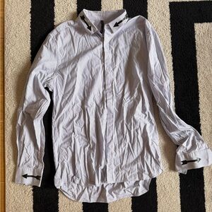 BLVCKBARRETT by NEIL BARRETT Dress Shirt with Arrow Detailing
